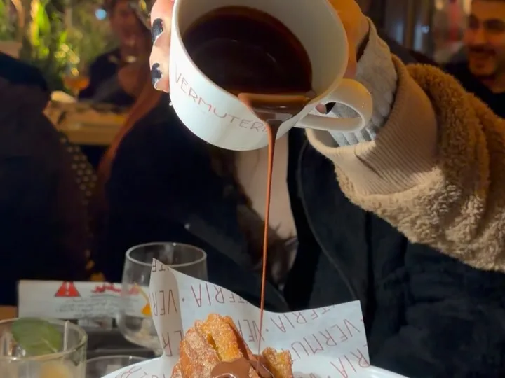 Churros with Chocolate