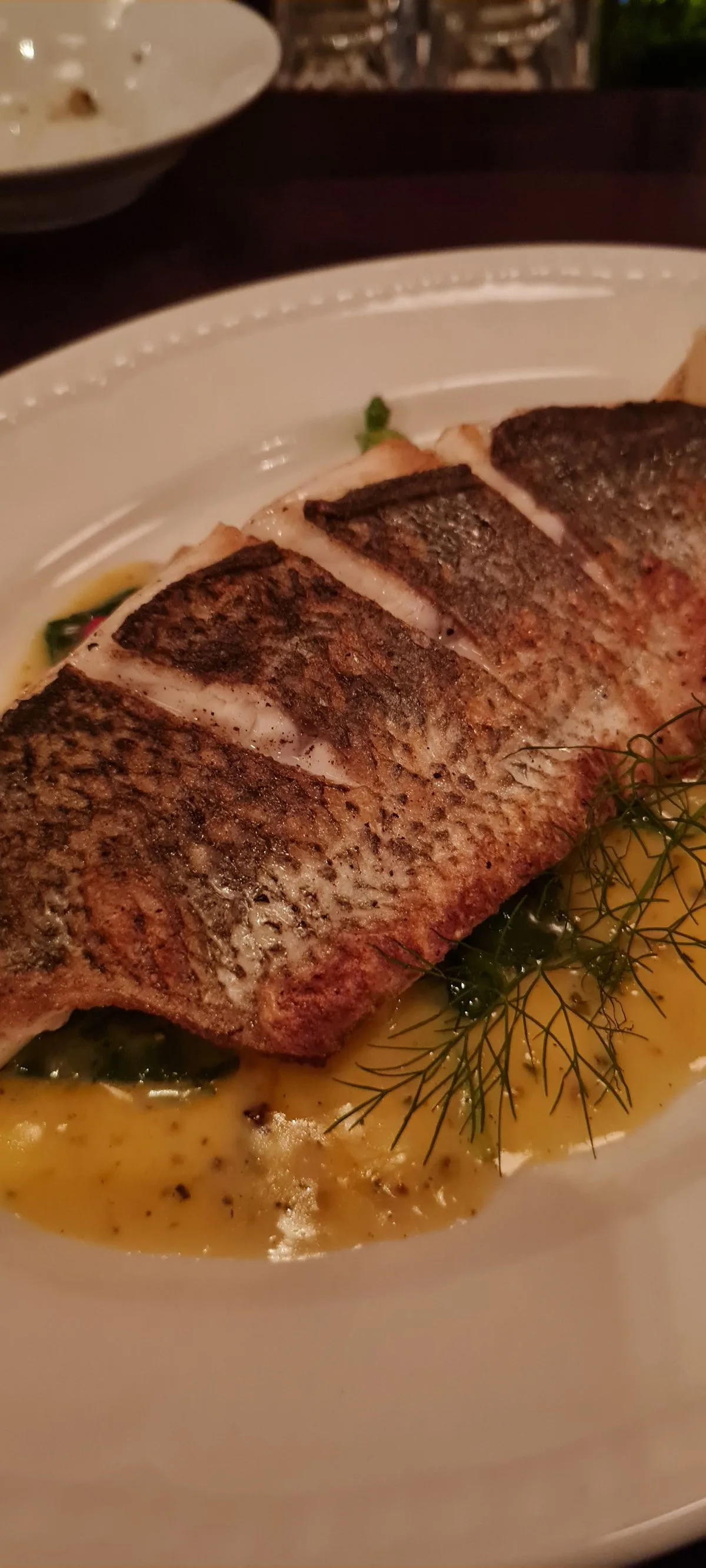 Pan-Seared Sea Bass