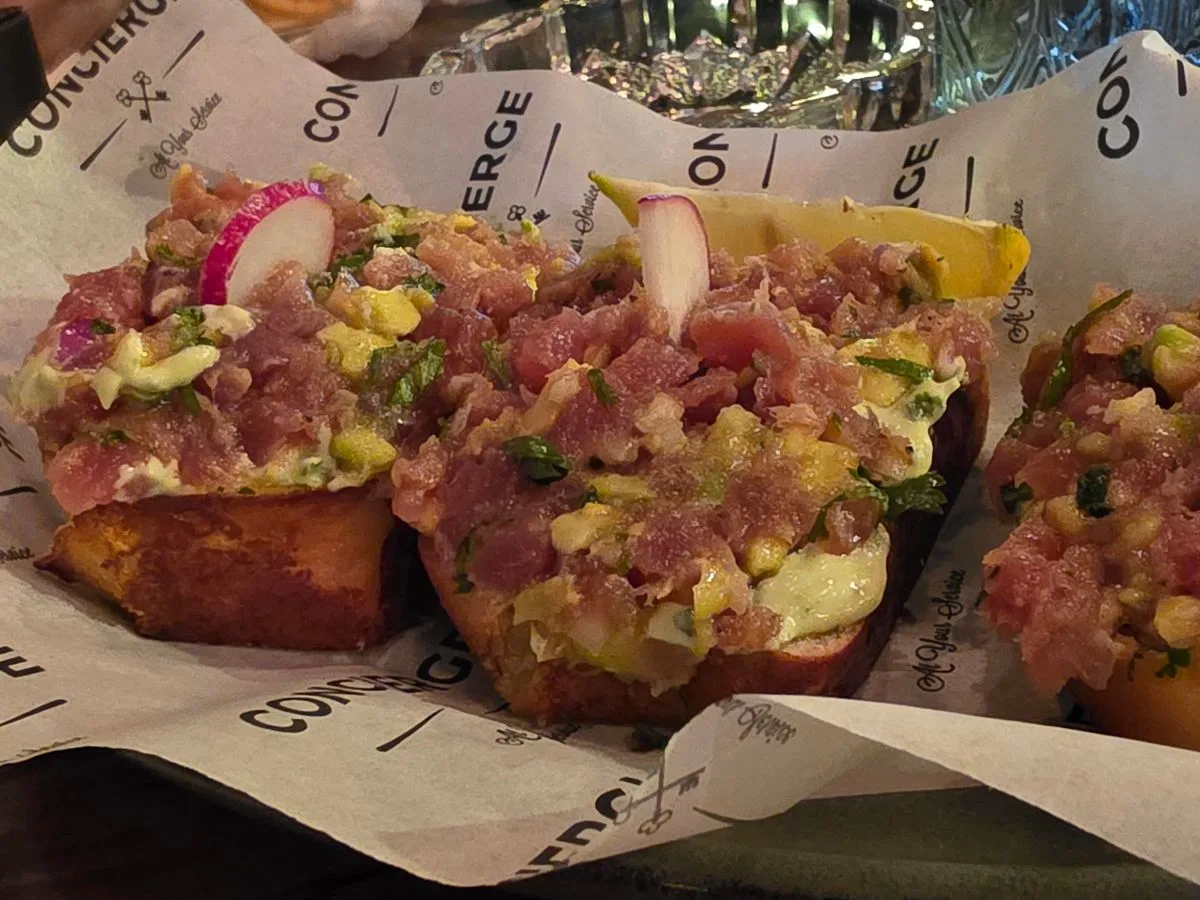 Tuna Tartare Crostini