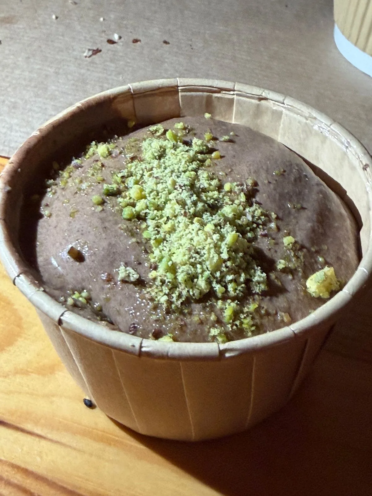 Chocolate Mousse with Pistachios