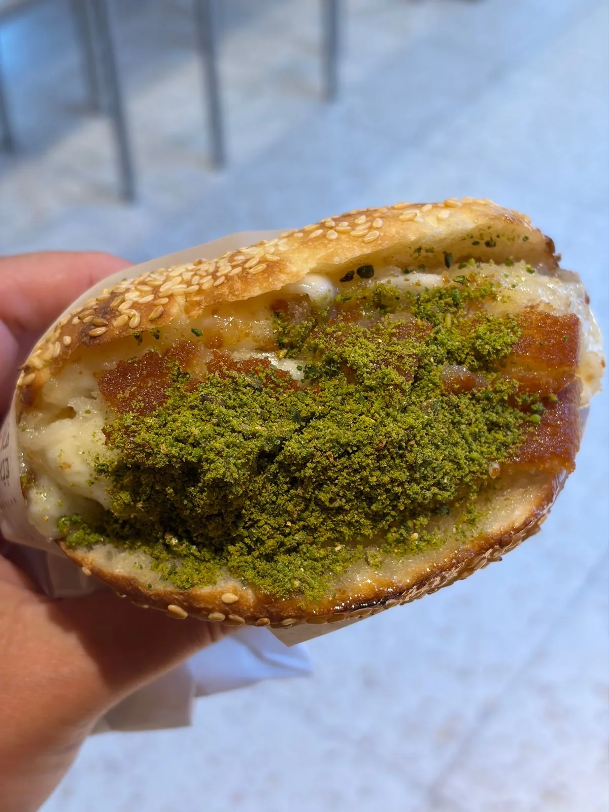 Kunafa with Pistachios