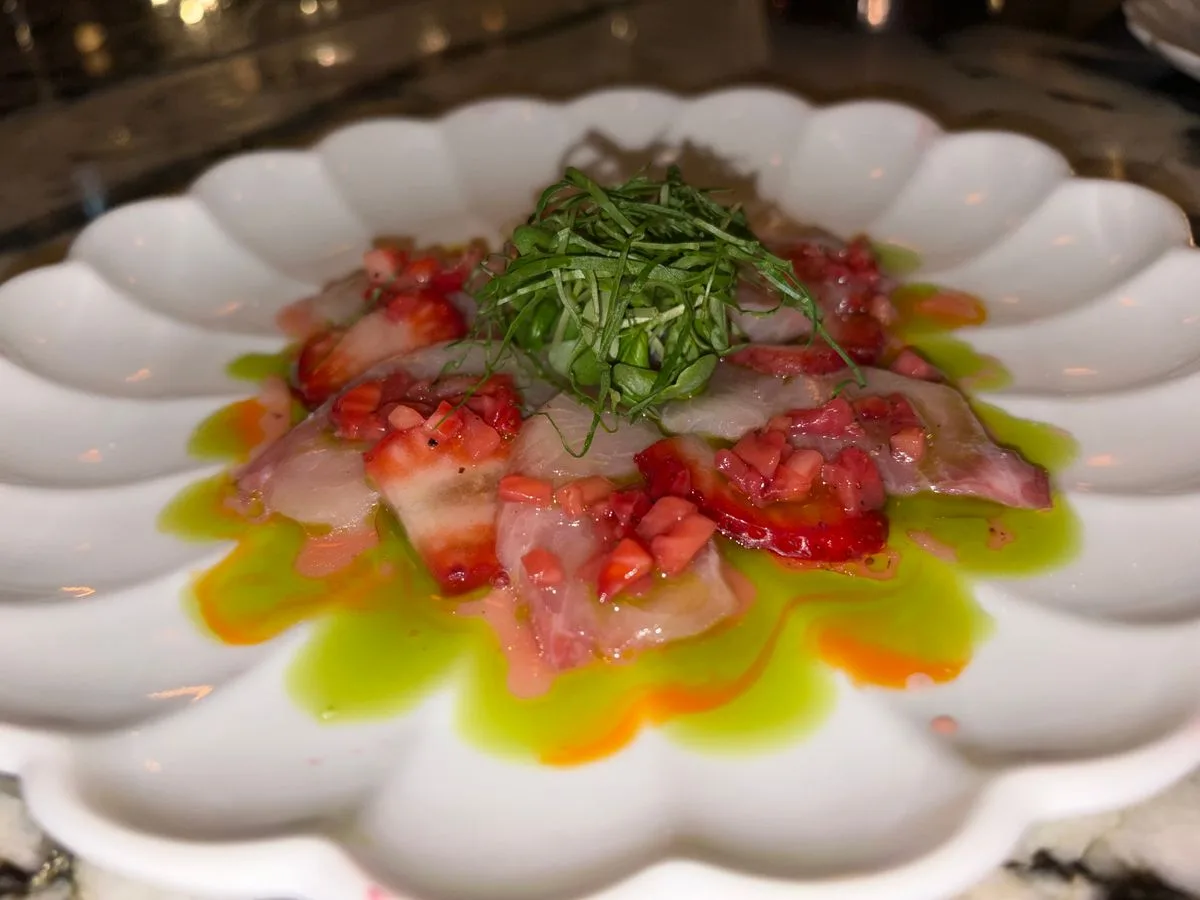 Strawberry Carpaccio