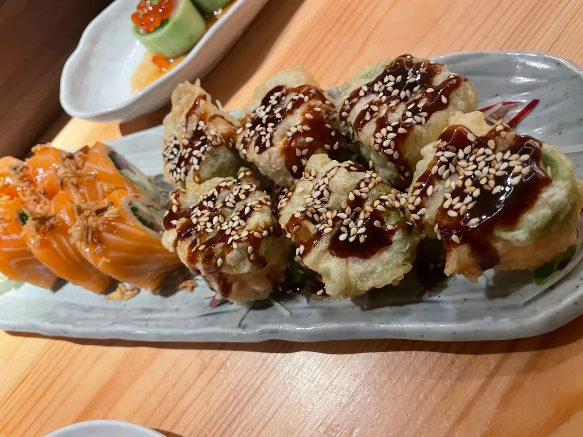 Deep-Fried Sushi Rolls