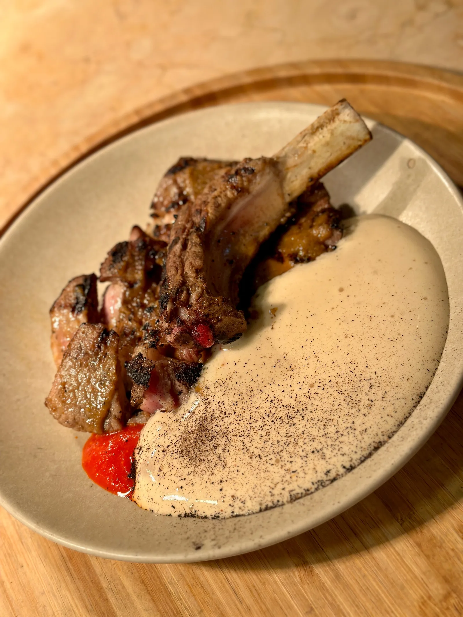 Rack of Lamb, Grilled
