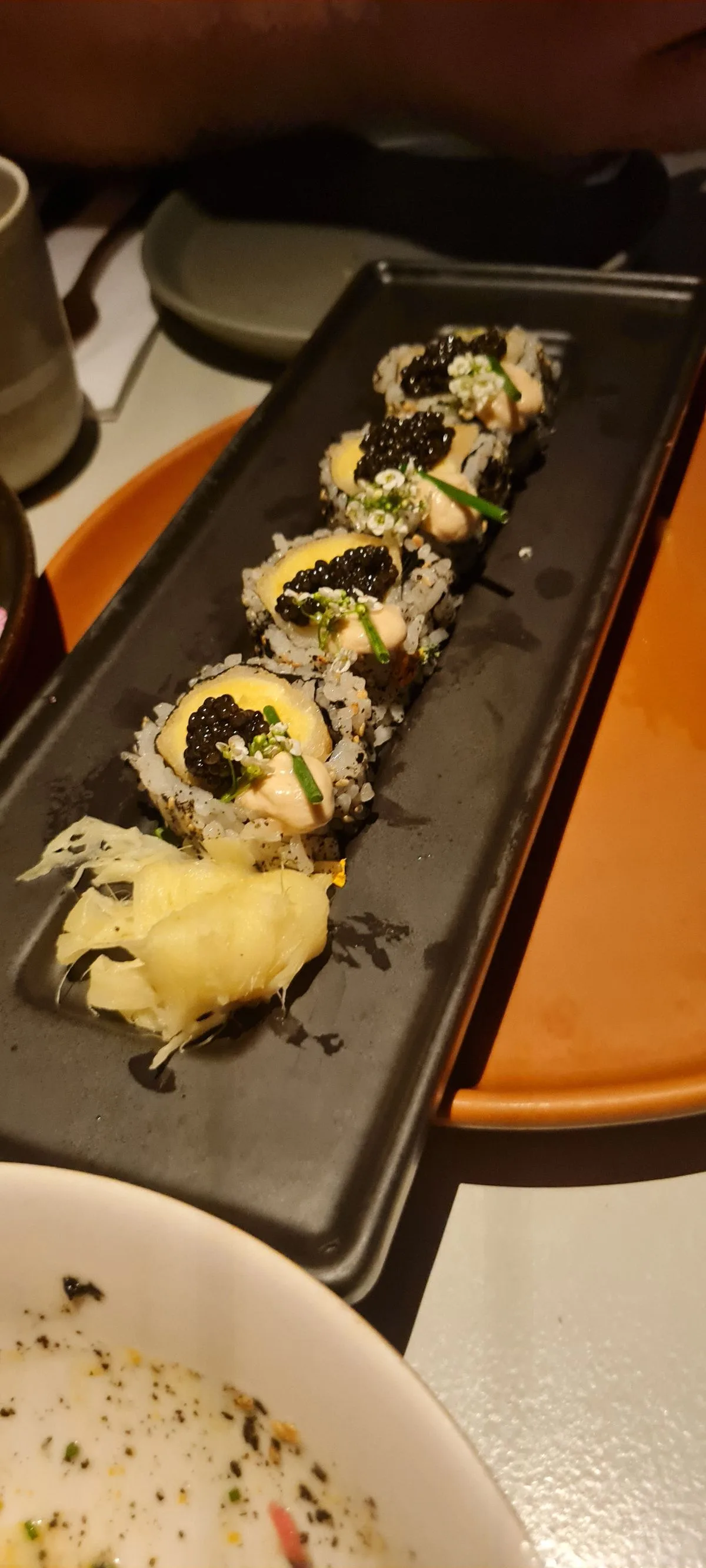 Sushi Roll with Caviar