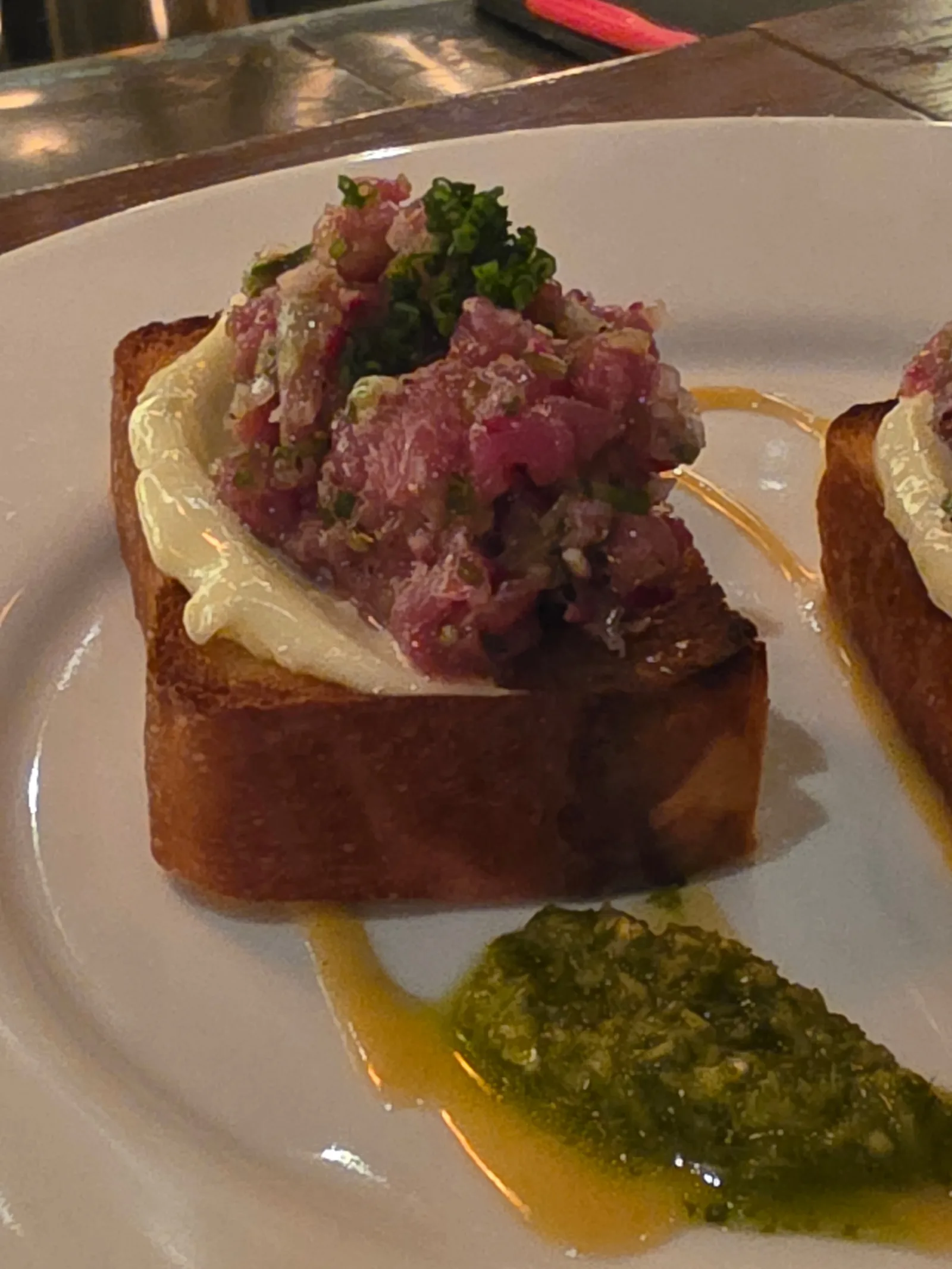 Beef Tartare Crostini