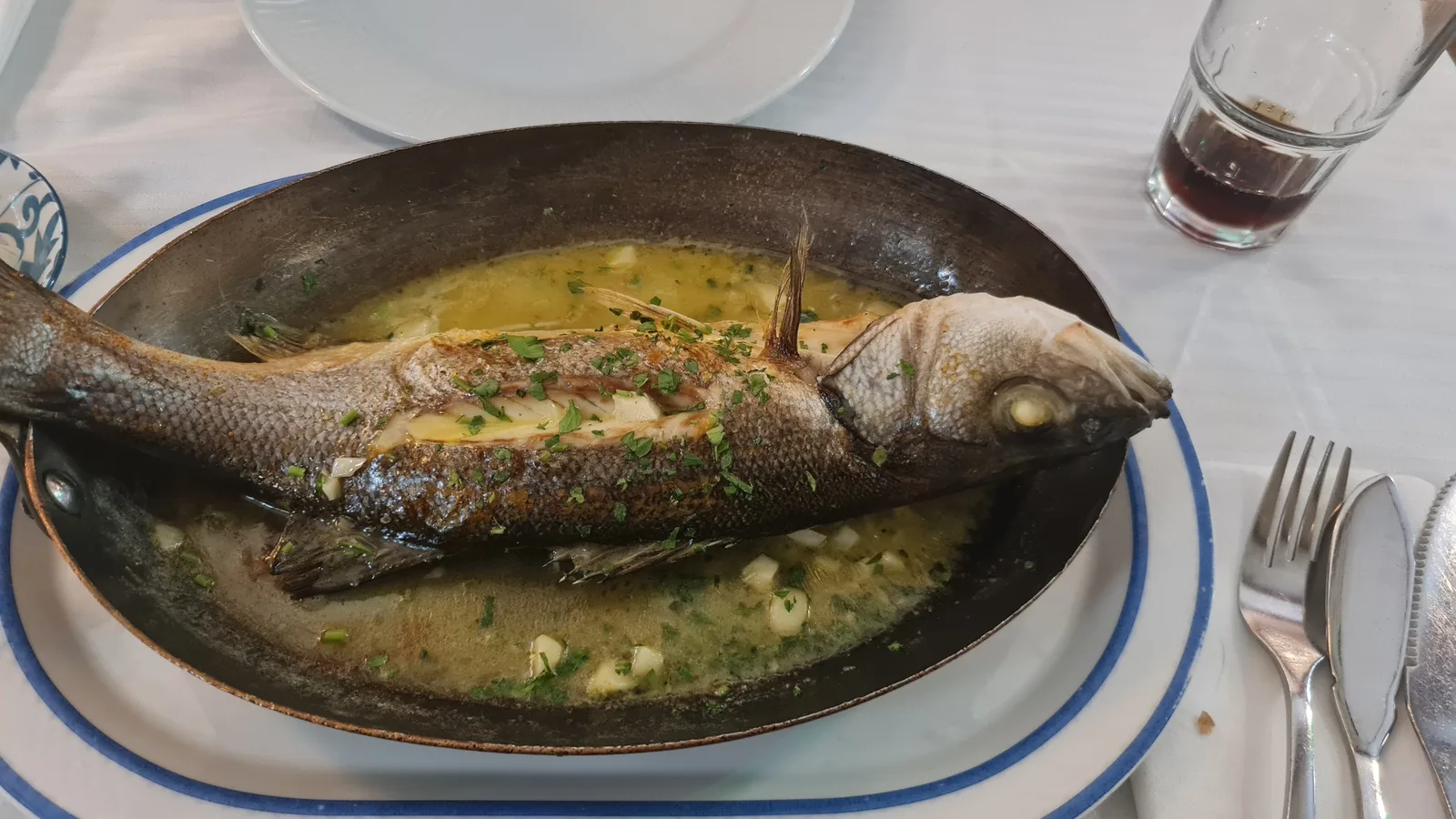 Lemon-buttered trout