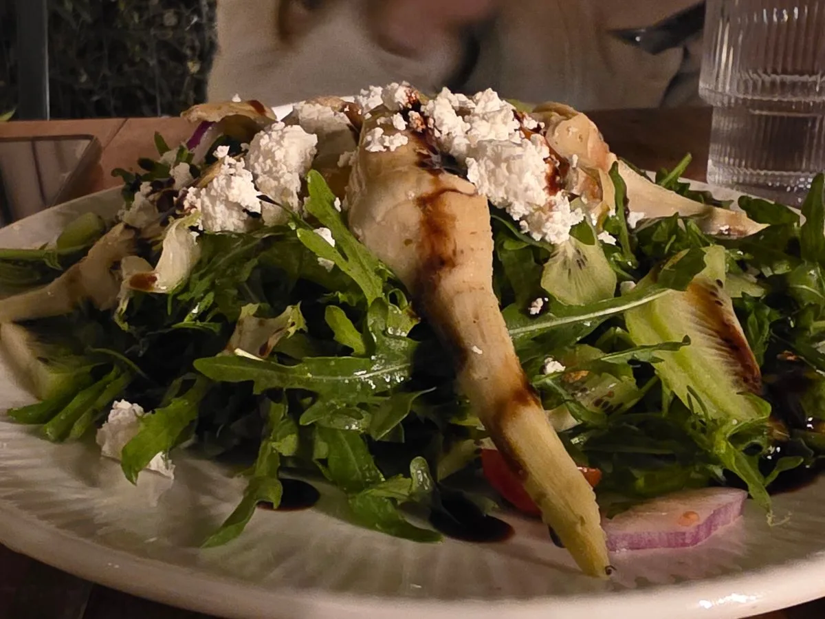 Artichoke and Goat Cheese Salad